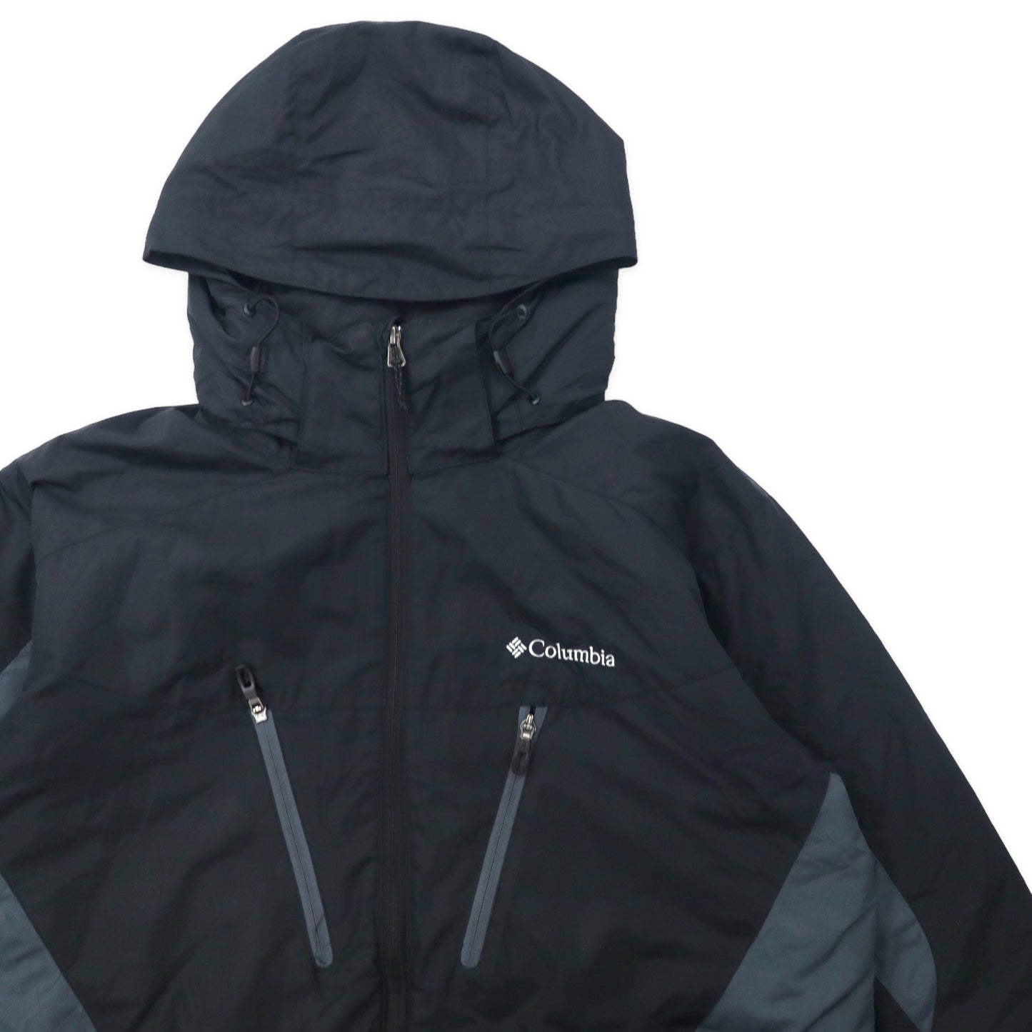 Columbia マウンテンパーカー L ブラック ポリエステル 中綿 フード着脱式 Antimony IV Ski Jacket WM4115