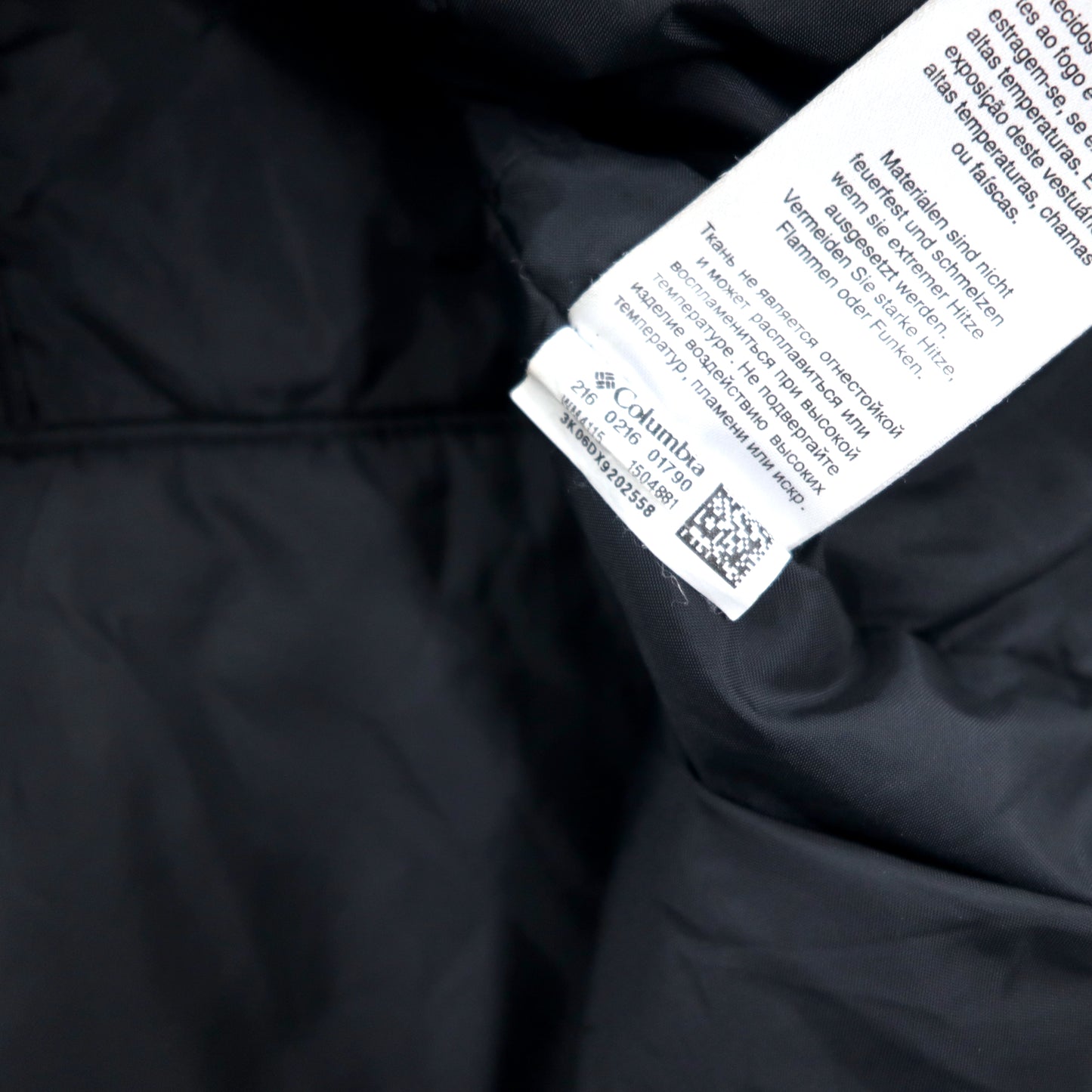 Columbia マウンテンパーカー L ブラック ポリエステル 中綿 フード着脱式 Antimony IV Ski Jacket WM4115