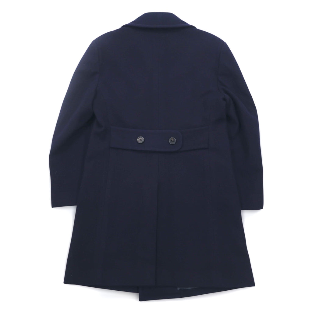 Polo by Ralph Lauren Double Chesterfield Coat, Medium, Navy, Wool, Impact 21, Made in Japan