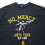 Sean John 00年代 NO MERCY 刺繍 Tシャツ XL ブラック コットン ビッグサイズ