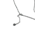 GARNI 鎚目 クロス 十字架 ネックレス シルバー SILVER 925 ハンマーワーク ロザリオ