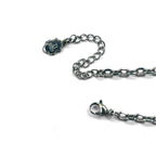 GARNI 鎚目 クロス 十字架 ネックレス シルバー SILVER 925 ハンマーワーク ロザリオ