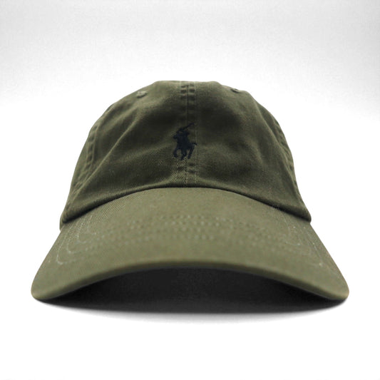 POLO RALPH LAUREN ベースボールキャップ 59cm ベルト コットン スモールポニー刺繍