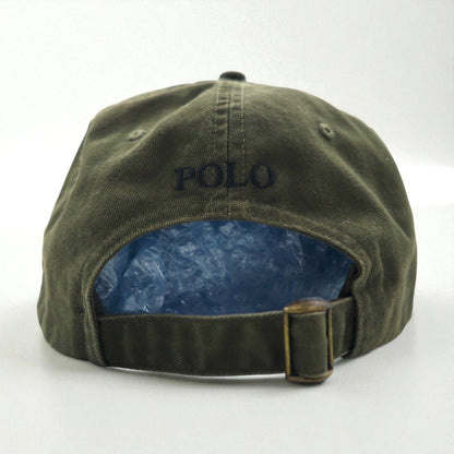 POLO RALPH LAUREN ベースボールキャップ 59cm ベルト コットン スモールポニー刺繍