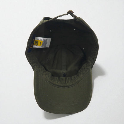 POLO RALPH LAUREN ベースボールキャップ 59cm ベルト コットン スモールポニー刺繍