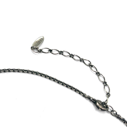 GARNI フェザー チェーン ネックレス ペンダント シルバー SILVER 925 羽根