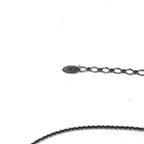 GARNI フェザー チェーン ネックレス ペンダント シルバー SILVER 925 羽根