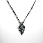 Vintage Skull Chain Necklace スカルチェーン ネックレス ペンダント シルバー STERLING 925 ゴシック ロック