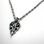 Vintage Skull Chain Necklace スカルチェーン ネックレス ペンダント シルバー STERLING 925 ゴシック ロック