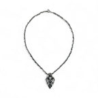 Vintage Skull Chain Necklace スカルチェーン ネックレス ペンダント シルバー STERLING 925 ゴシック ロック