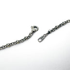 Vintage Skull Chain Necklace スカルチェーン ネックレス ペンダント シルバー STERLING 925 ゴシック ロック