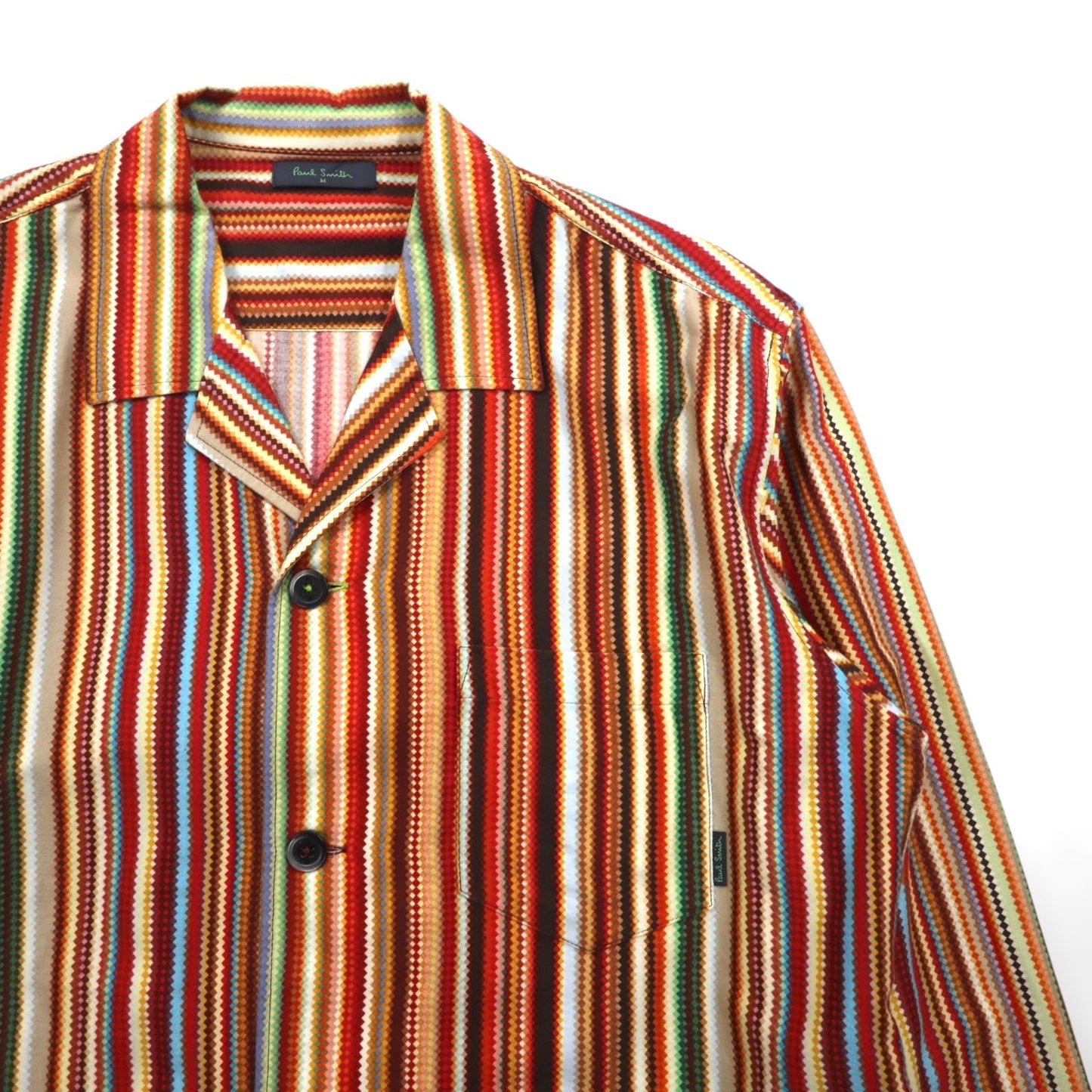 Paul Smith シグネチャー イージー セットアップ M マルチストライプ パジャマセット マルチカラー