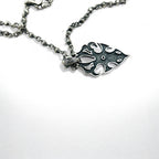 Vintage Skull Chain Necklace スカルチェーン ネックレス ペンダント シルバー STERLING 925 ゴシック ロック