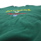 Lee SPORT 90s USA Made NFL Embroidered Sweatshirt M Green Cotton PACKERS NUTMEG