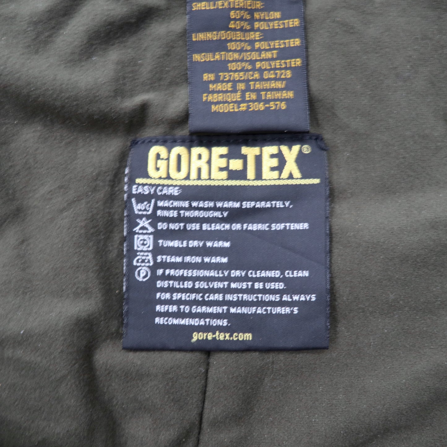 BROWNING Gore-Tex Overall L Khaki Real Tree Camo Nylon GORE-TEX 