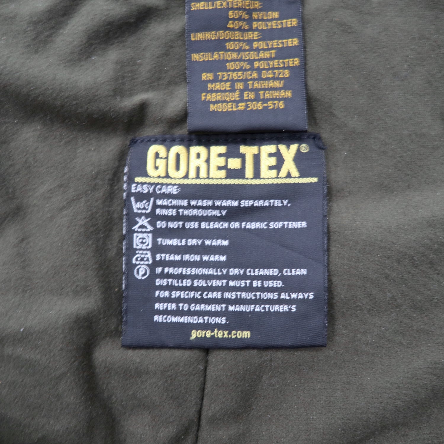 BROWNING Gore-Tex Overall L Khaki Real Tree Camo Nylon GORE-TEX