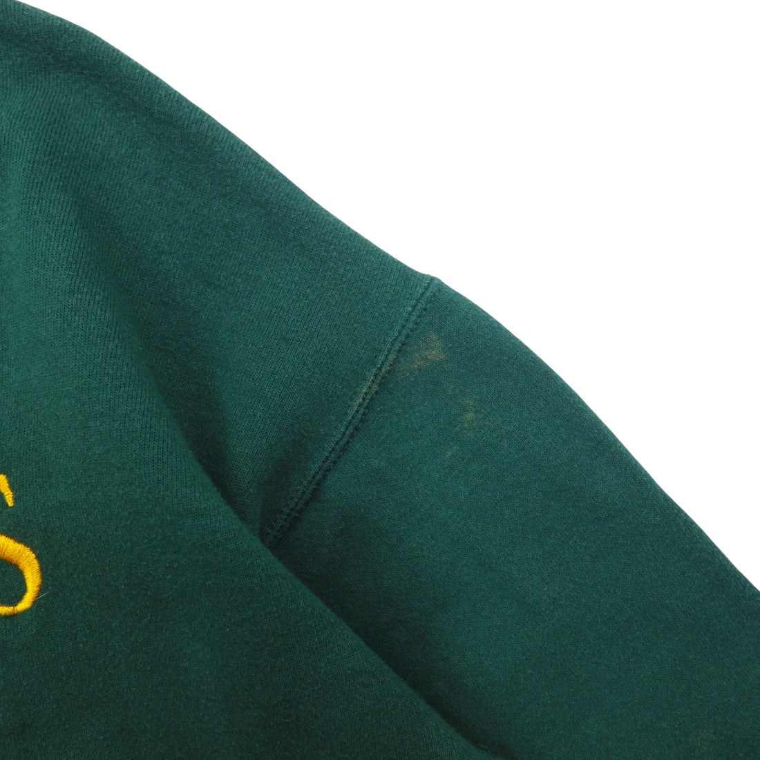 Lee SPORT 90s USA Made NFL Embroidered Sweatshirt M Green Cotton PACKERS NUTMEG