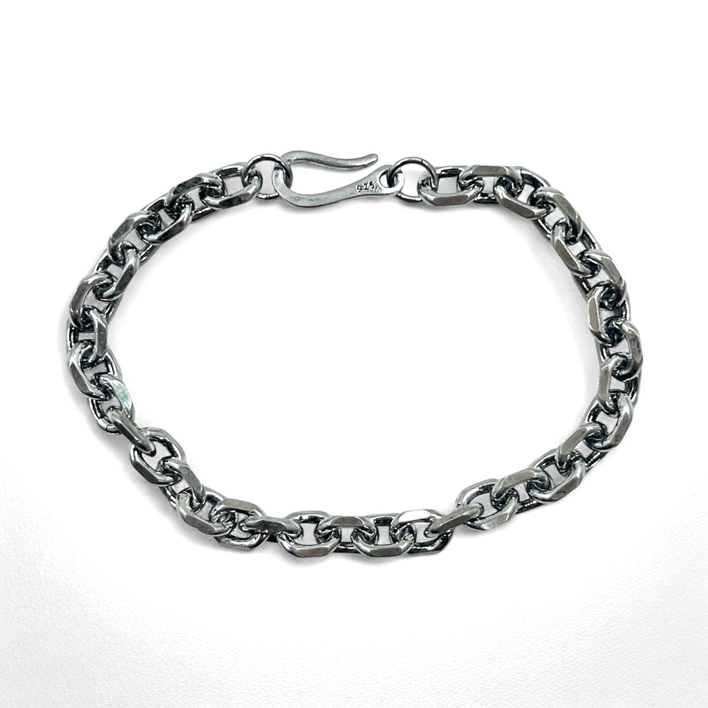 Vintage Silver Chain Bracelet 喜平 シルバー チェーン フック式 ブレスレット シルバー 925
