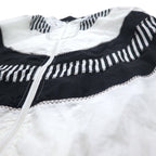 Vintage 80s Windbreaker Jacket SUNTERRA Nylon Jacket Jersey L White All-over Pattern