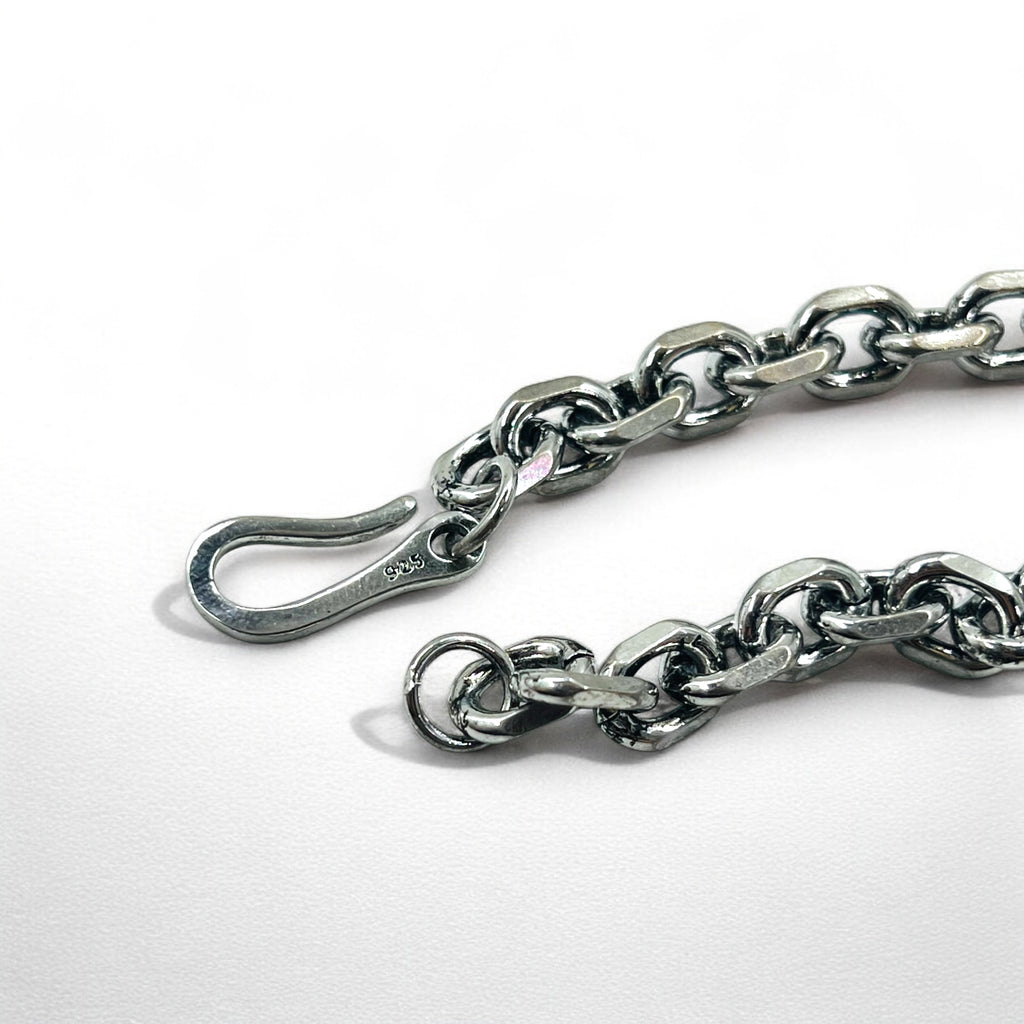 Vintage Silver Chain Bracelet 喜平 シルバー チェーン フック式 ブレスレット シルバー 925
