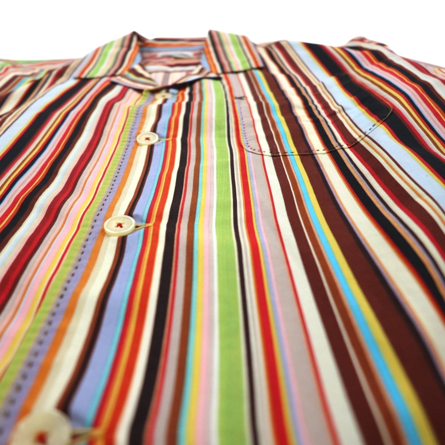 Paul Smith シグネチャー イージー セットアップ M マルチストライプ パジャマセット マルチカラー