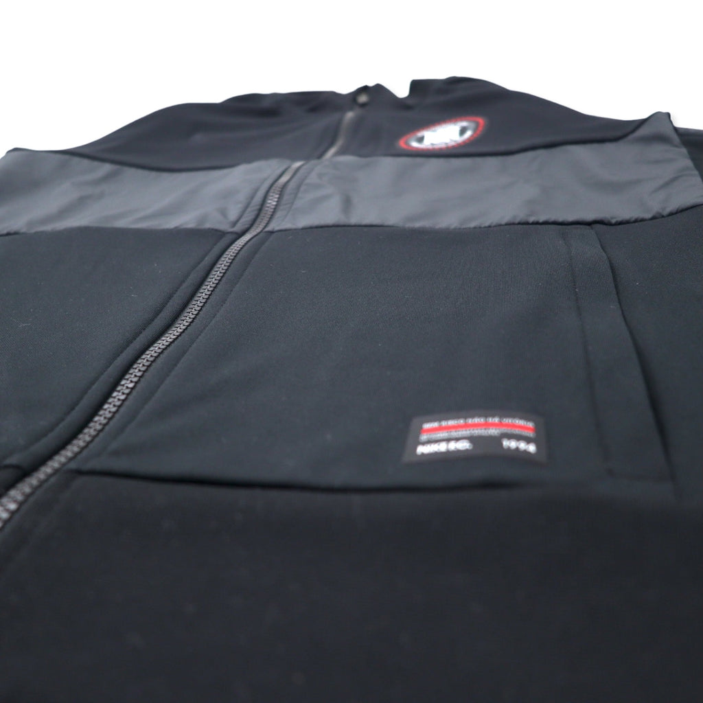 NIKE FC Track Jacket Jersey S Black Polyester Tape Logo AH9520-010