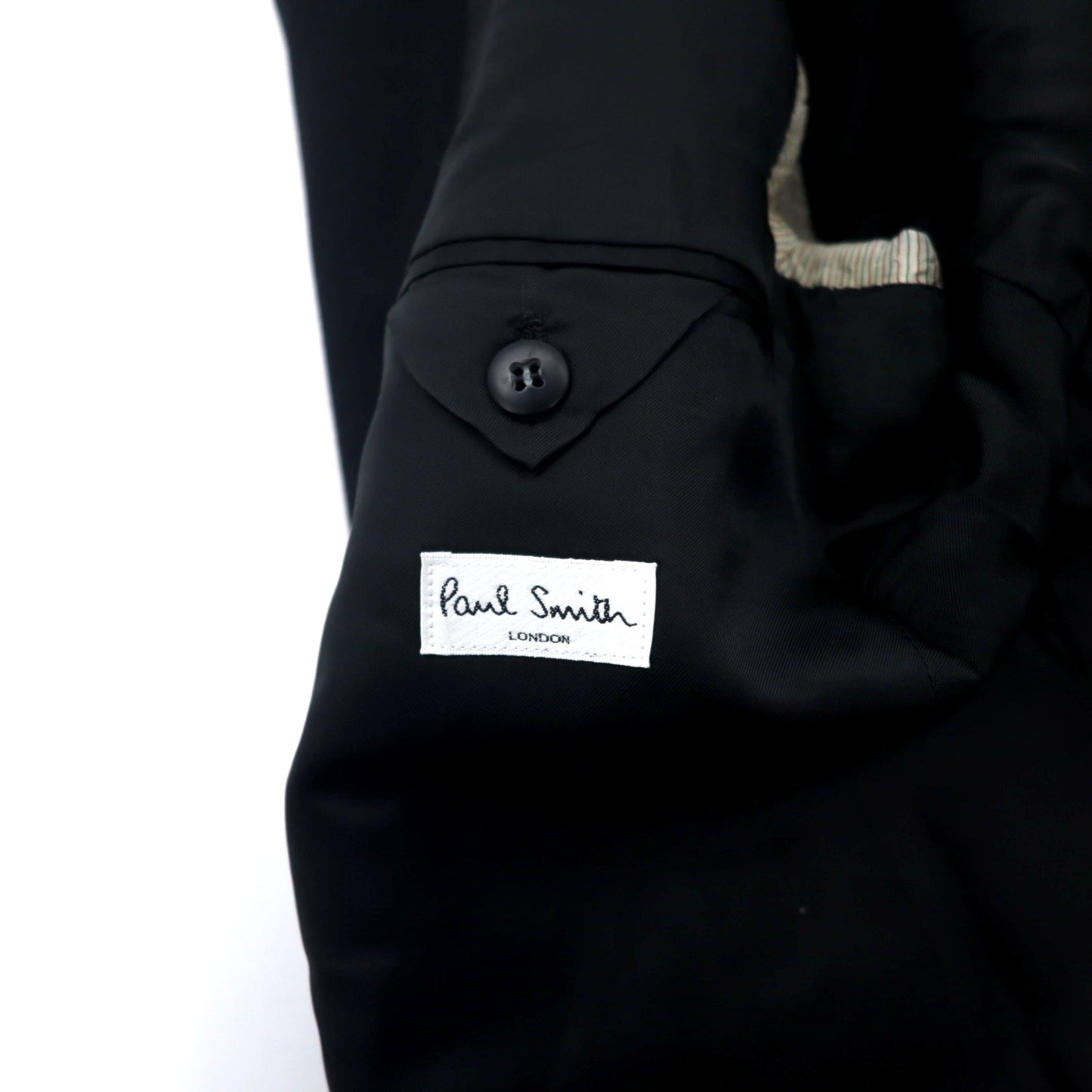 Paul Smith 4B スーツ セットアップ M ブラック ウール 日本製
