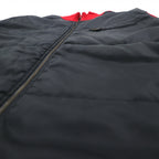 POLO JEANS CO. RALPH LAUREN 90s Nylon-switched driver's knit jacket, size M, red