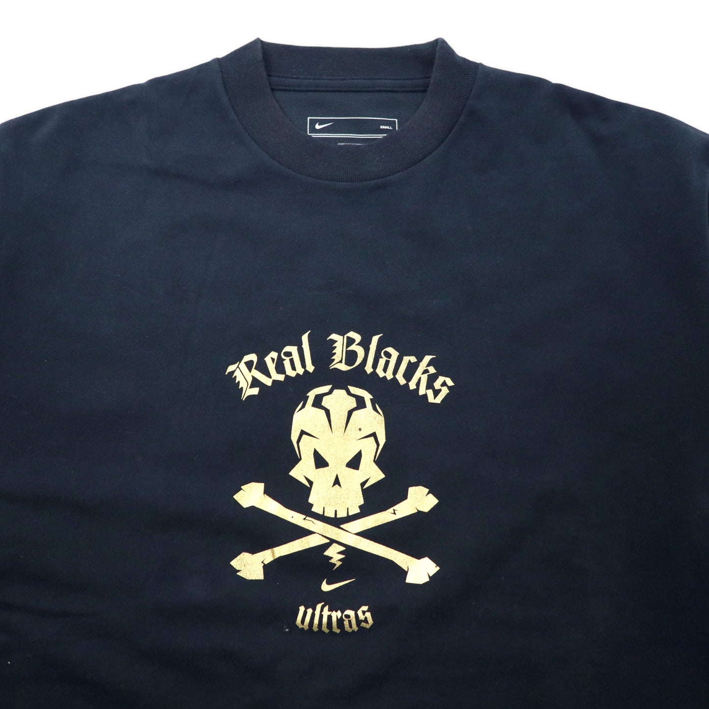 F.C.R.B ( NIKE × SOPH. ) プリントTシャツ S ブラック コットン Real Blacks ultras スカル 2004-2005