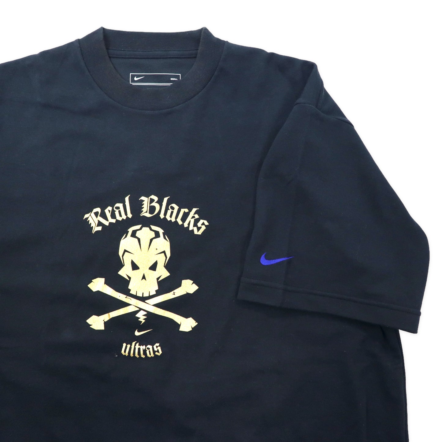 F.C.R.B ( NIKE × SOPH. ) プリントTシャツ S ブラック コットン Real Blacks ultras スカル 2004-2005