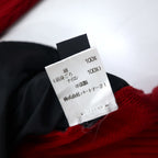 POLO JEANS CO. RALPH LAUREN 90s Nylon-switched driver's knit jacket, size M, red