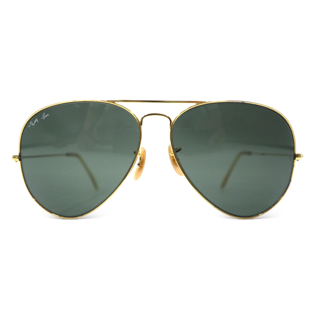 日本然リトテ-古着オンライン-Ray-Ban ボシュロム社製 Bausch Lomb USA ヴィンテージ ティアドロップ サングラス ゴールド B&L-Ray-Ban Bausch Lomb Made Bausch Lomb USA Vintage Teardrop Sunglasses Gold B&L