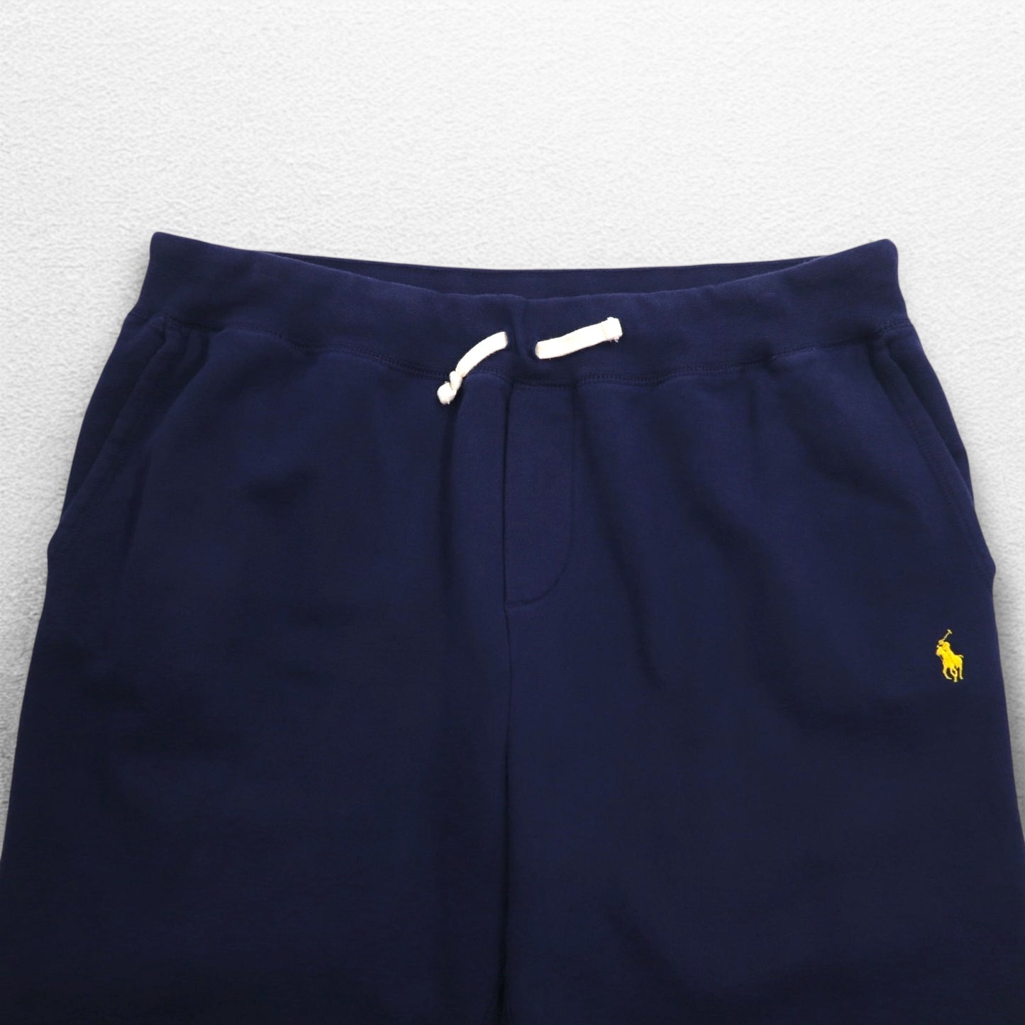 POLO RALPH LAUREN Wide Sweatpants Jogger Pants 2XL Navy Small Pony Embroidery