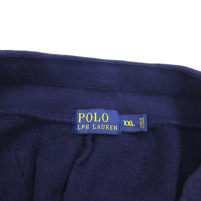 POLO RALPH LAUREN Wide Sweatpants Jogger Pants 2XL Navy Small Pony Embroidery