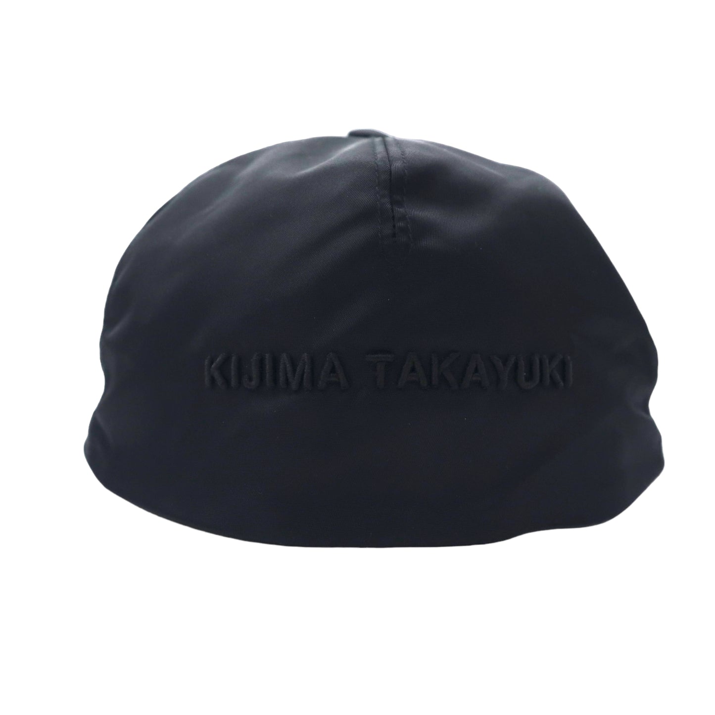 KIJIMA TAKAYUKI ナイロン 6パネルキャップ 2 ブラック 刺繍 W-202730 日本製