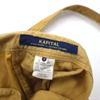 KAPITAL Deformed Wrap Pants, L, Beige, Cotton, Made in Japan