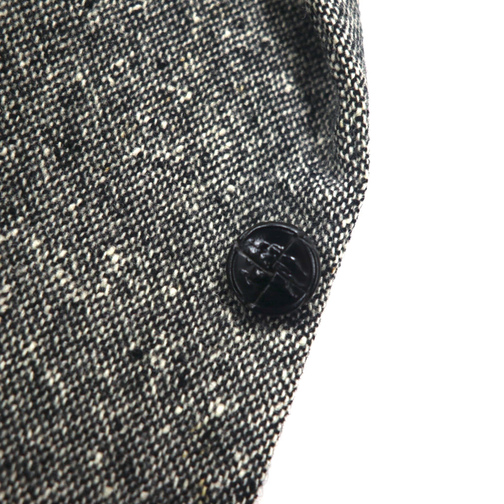 Burberry's Old Cashmere Blend 2B Tweed Jacket, Size M, Gray, Wool, Made in Japan
