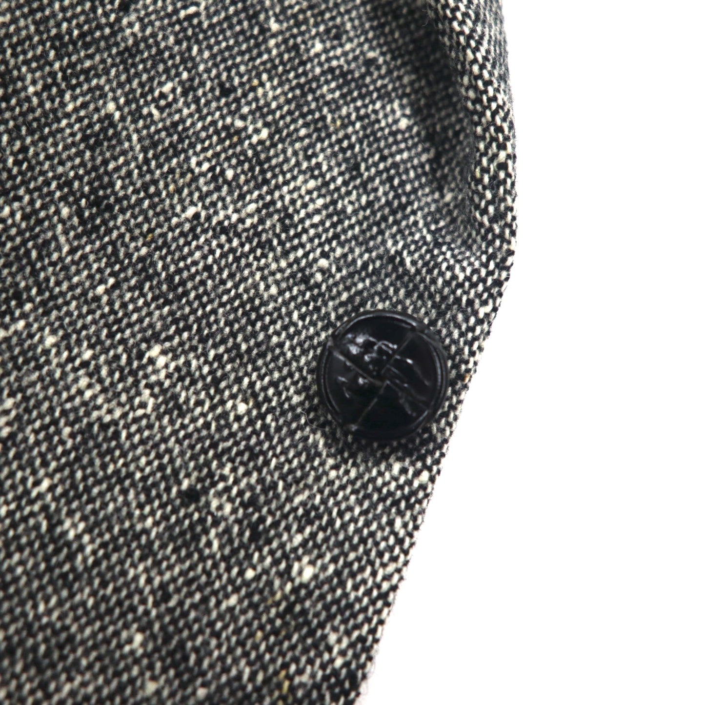 Burberrys オールド カシミヤ混 2B ツイードジャケット M グレー ウール 羊毛 日本製