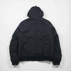 Schott 90s MA-7 AER Bomber Jacket Flight Jacket, Size L, Black Padded, Military, Army Type Garment, KYLE, M85-237-04