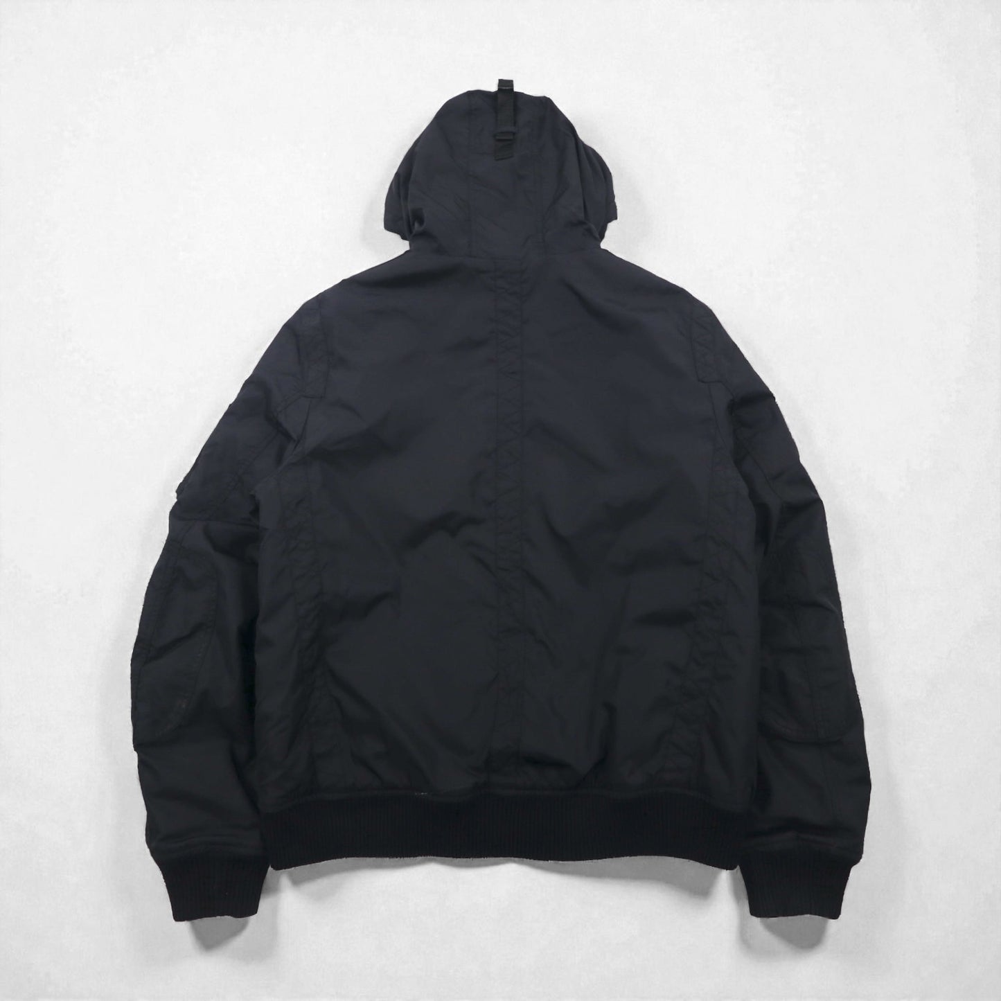 Schott 90年代 MA-7 AER ボンバージャケット フライトジャケット L ブラック 中綿 ミリタリー ARMY TYPE GARMENT KYLE M85-237-04