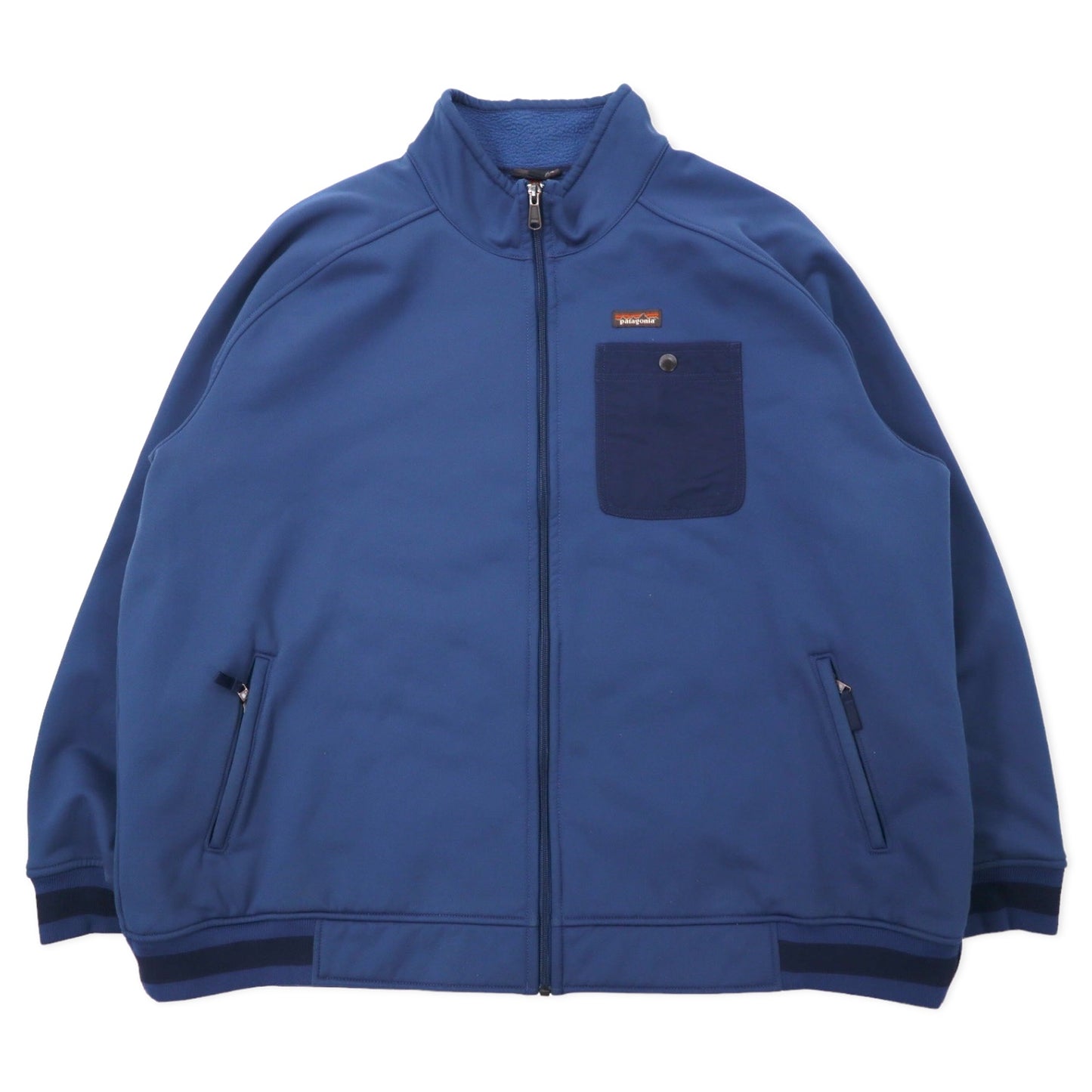 patagonia ソフトシェルジャケット 3XL ネイビー ポリエステル フリースライナー Men's Tin Shed Jacket 27775