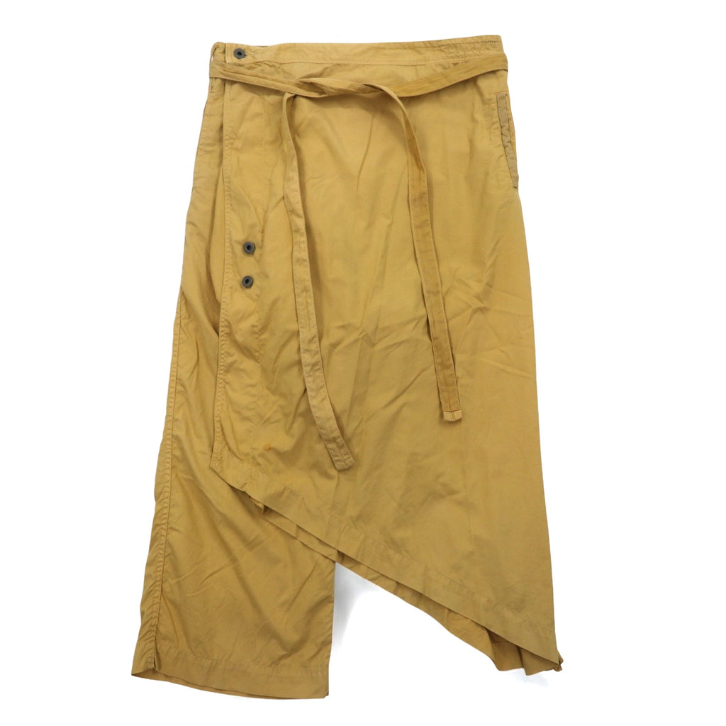 KAPITAL Deformed Wrap Pants, L, Beige, Cotton, Made in Japan