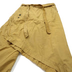 KAPITAL Deformed Wrap Pants, L, Beige, Cotton, Made in Japan