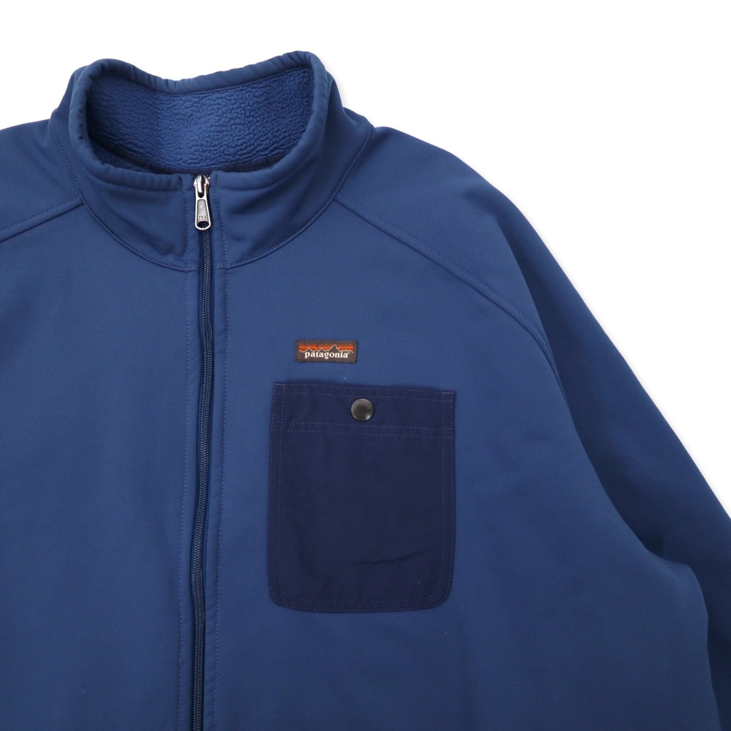 patagonia ソフトシェルジャケット 3XL ネイビー ポリエステル フリースライナー Men's Tin Shed Jacket 27775