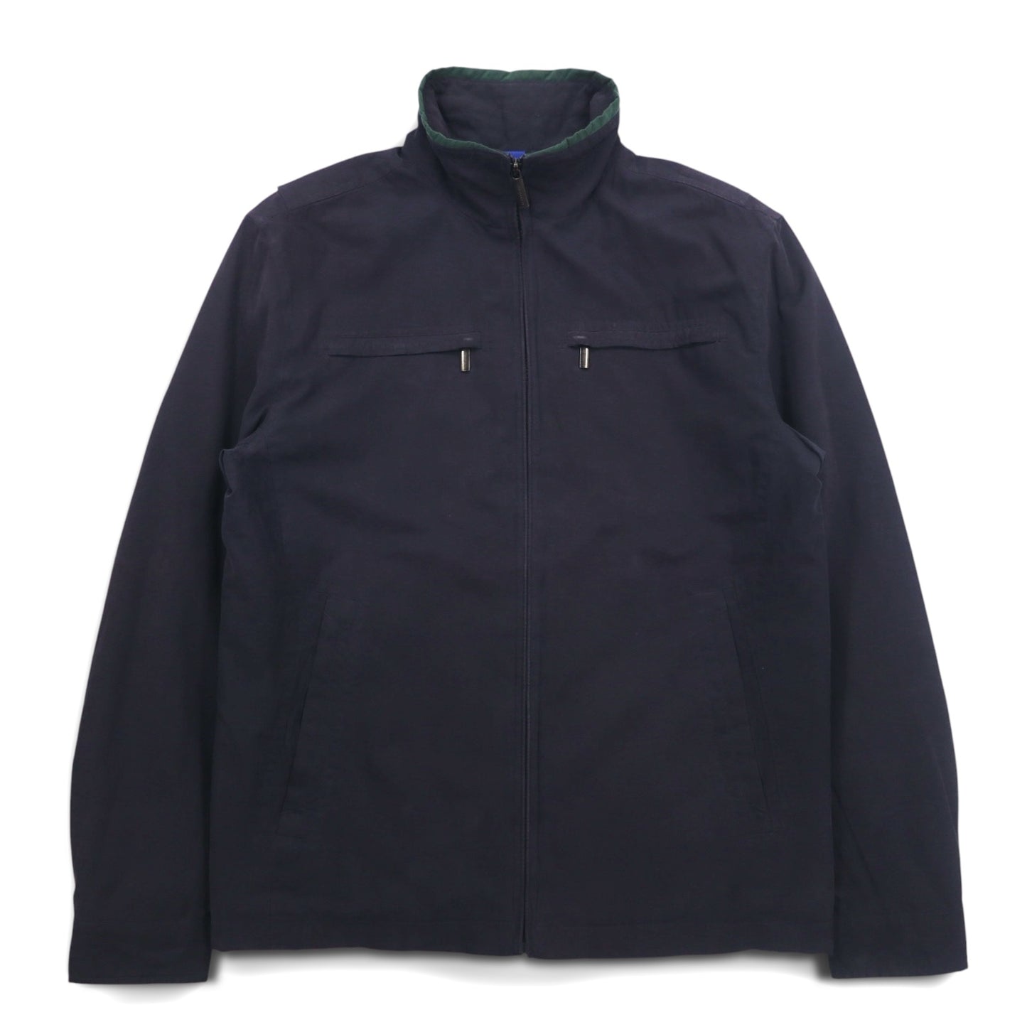 LONDON FOG ピーチスキン スウィングトップ ハリントンジャケット L ブラック ハイネック