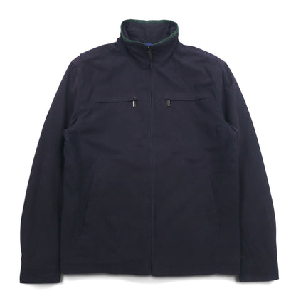 LONDON FOG ピーチスキン スウィングトップ ハリントンジャケット L ブラック ハイネック