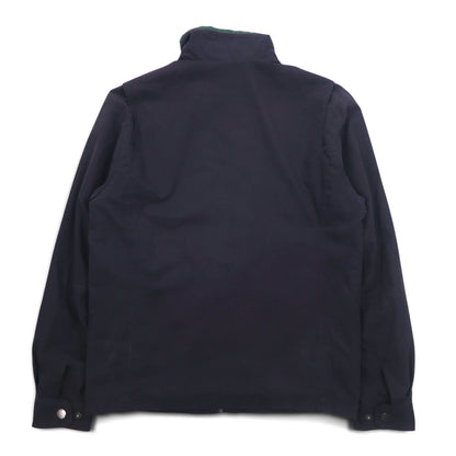 LONDON FOG ピーチスキン スウィングトップ ハリントンジャケット L ブラック ハイネック