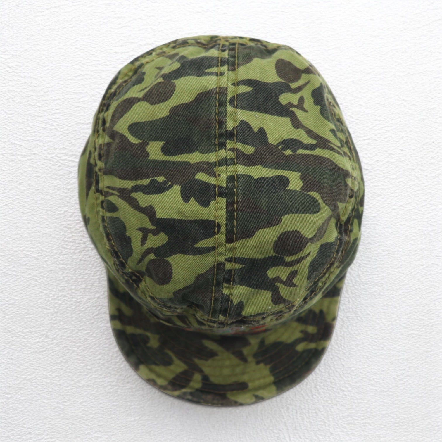 OTTO COLLECTION Flip Cap Work Cap ONE Khaki Camouflage Short Visor