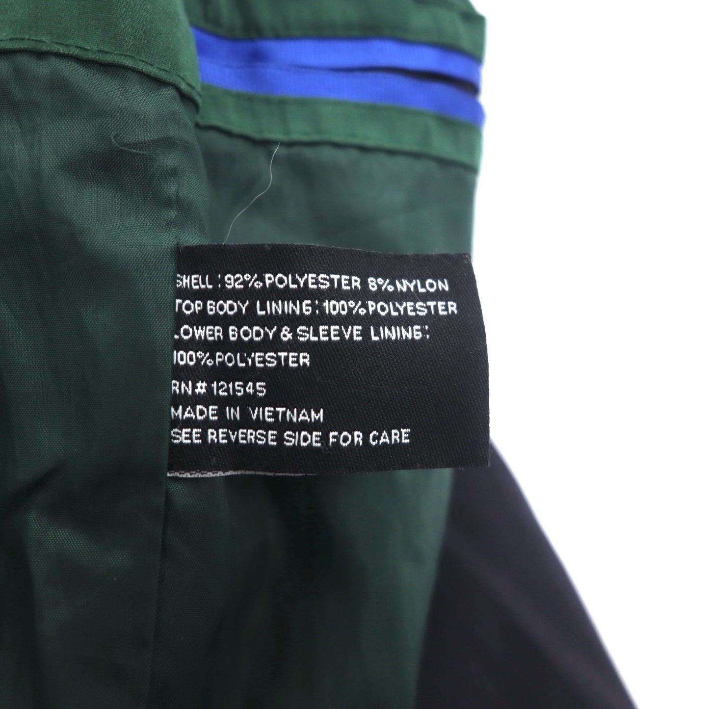 LONDON FOG ピーチスキン スウィングトップ ハリントンジャケット L ブラック ハイネック