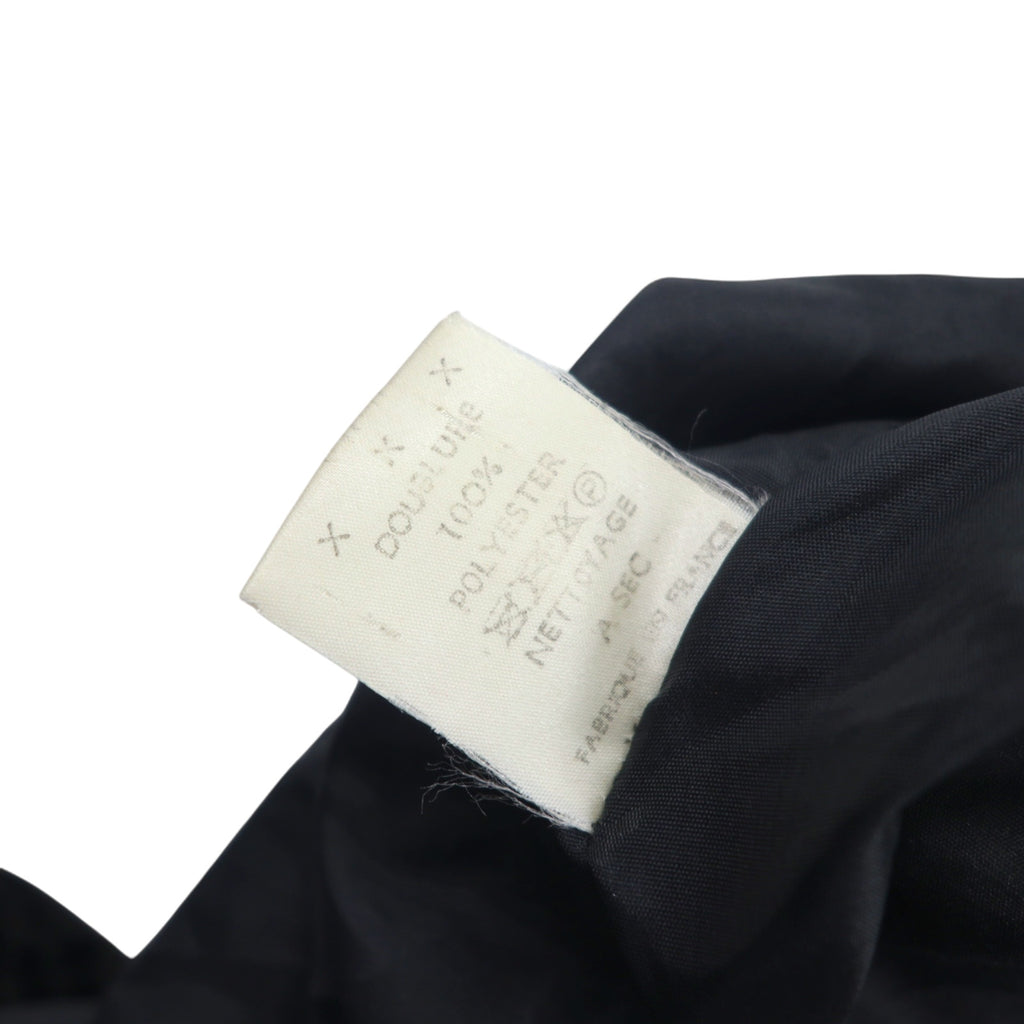 Made in France CDV COMME DU VRAI Leopard Faux Fur Coat FREE Grey Acrylic Different Material Switching